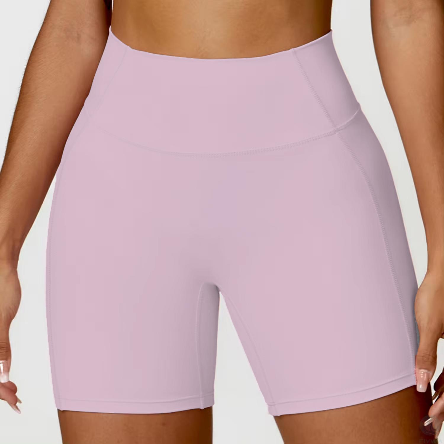 women's lightweight quick-drying yoga shorts camel toe elastic waist quick dry spandex gym fitness shorts woman